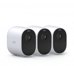 Arlo Essential Outdoor Security Camera (3 Camera Kit) (Base station not included) White