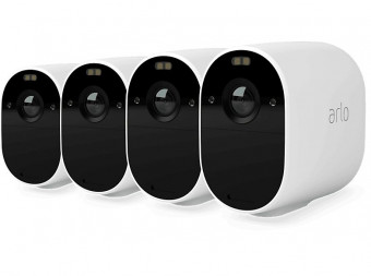 Arlo Essential Outdoor Security Camera (4 Camera Kit) (Base station not included) White