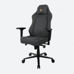 Arozzi Primo Woven Fabric Gaming Chair Black/Gold
