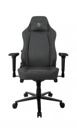 Arozzi Primo Woven Fabric Gamin Chair Black/Grey