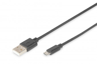 Assmann USB connection cable, type  A - micro B