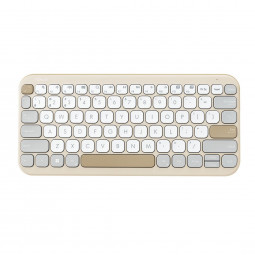 Asus Marshmallow Keyboard KW100 Wireless Keyboard Oat Milk HU