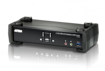 ATEN 2-Port USB 3.0 4K DisplayPort KVMP™Switch