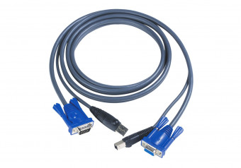 ATEN 3m USB KVM Cable Blue