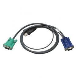ATEN USB KVM Cable with 3 in 1 SPHD 1,2m Black