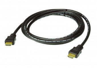 ATEN High Speed True 4K HDMI Cable with Ethernet 2m Black