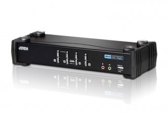 ATEN CS1764A 4-Port USB DVI/Audio KVMP Switch