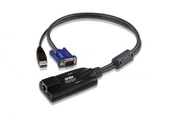 ATEN KA7570 USB VGA KVM adapter Black