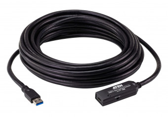 ATEN UE331C 10m USB 3.2 Gen1 Extender Cable Black