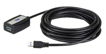 ATEN UE350A USB3.0 Extender cable 5m Black