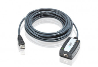 ATEN USB2.0 Extender cable 5m Black