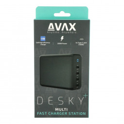 Avax DC637 DESKY+ 200W Charger Black