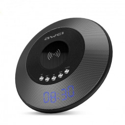 Awei Y290 Bluetooth Speaker/PowerBank/Fast Wireless Charger Black