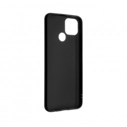 FIXED Back rubberized cover Story for Realme 7i, black