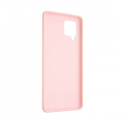 FIXED Back rubberized cover Story for Samsung Galaxy A42 5G, pink