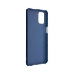 FIXED Back rubberized cover Story for Samsung Galaxy M31s, blue