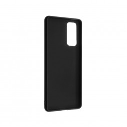 FIXED Back rubberized cover Story for Samsung Galaxy S20 FE, black