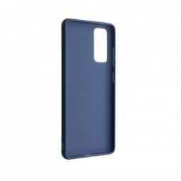 FIXED Back rubberized cover Story for Samsung Galaxy S20 FE, blue