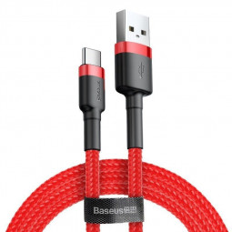 Baseus Cafule USB-A USB-C Cable 0.5m Red