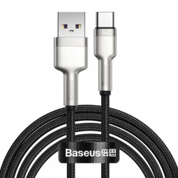 Baseus Cafule USB-A - USB-C Cable 66W 2m Black