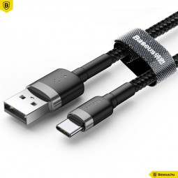 Baseus Cafule USB-C 1m Grey/Black