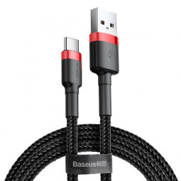 Baseus Cafule USB-C 3A Cable 1m Black/Red
