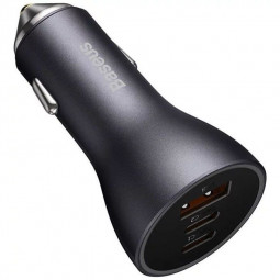 Baseus Golden Contactor Pro Car Charger Black