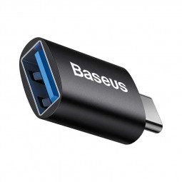 Baseus Ingenuity USB-C USB-A OTG Adapter Black