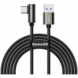 Baseus Legend Series USB - USB-C 90° Cable 66W 2m Black