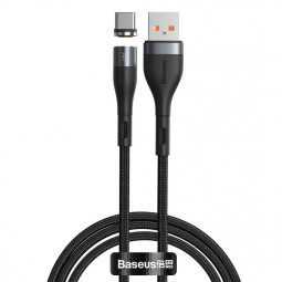 Baseus Magnetic USB-A to USB-C Cable 1m Black