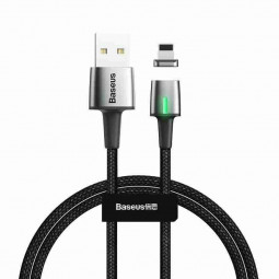 Baseus Magnetic USB to Lightning Cable 1m Black