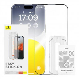 Baseus Sapphire iPhone 15 edzett üvegfólia