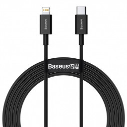 Baseus Superior 20W Type-C/Lightning Cable 2m Black