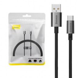 Baseus Superior USB-A USB-C Cable 1m Black