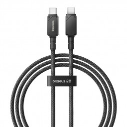 Baseus Unbreakable USB C to USB C data cable 1m Black