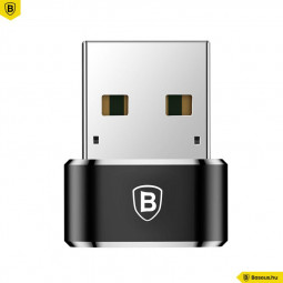 Baseus USB-C USB-A Adapter Black