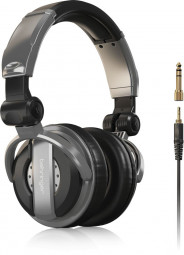 Behringer BDJ 1000 High-Quality Professional DJ Headphones Black/Grey