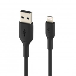 Belkin BoostCharge Lightning to USB-A Cable 2m Black