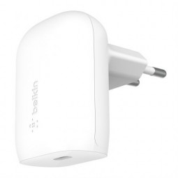 Belkin Boost Charger 30W PD PPS Wall Charger + USB-C to USB-C Cable White