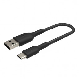 Belkin BoostCharge Braided USB-C to USB-A Cable 0,15m Black