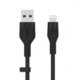 Belkin BoostCharge Flex USB-A Cable with Lightning Connector 2m Black