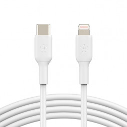 Belkin BoostCharge USB-C to Lightning Cable 1m White