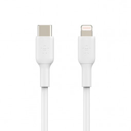 Belkin BoostCharge USB-C to Lightning Cable 2m White