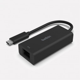 Belkin Connect USB-C to 2.5 Gb Ethernet Adapter Black