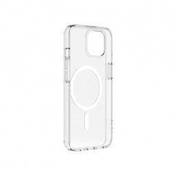 Belkin SheerForce Magnetic Anti-Microbial Protective Case for iPhone 13 Clear