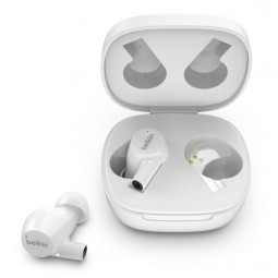 Belkin SoundForm Rise True Wireless Earbuds White