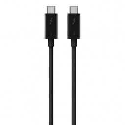 Belkin Thunderbolt 3 Cable USB-C to USB-C 0,8m Black