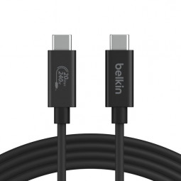 Belkin USB4 USB-C/USB-C 240W + 20Gbps Cable 2m Black