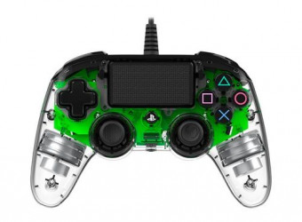 Bigben Interactive Nacon vezetékes kontroller halványzöld színben (PS4)