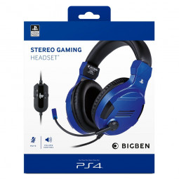Bigben Interactive Stereo Gaming Headset V3 Kék (PS4)